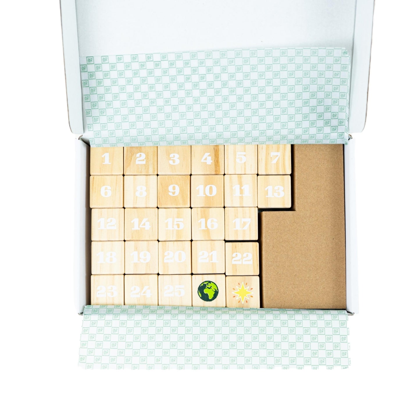 Advent Blocks - 1 inch set: Church Program Individual Order