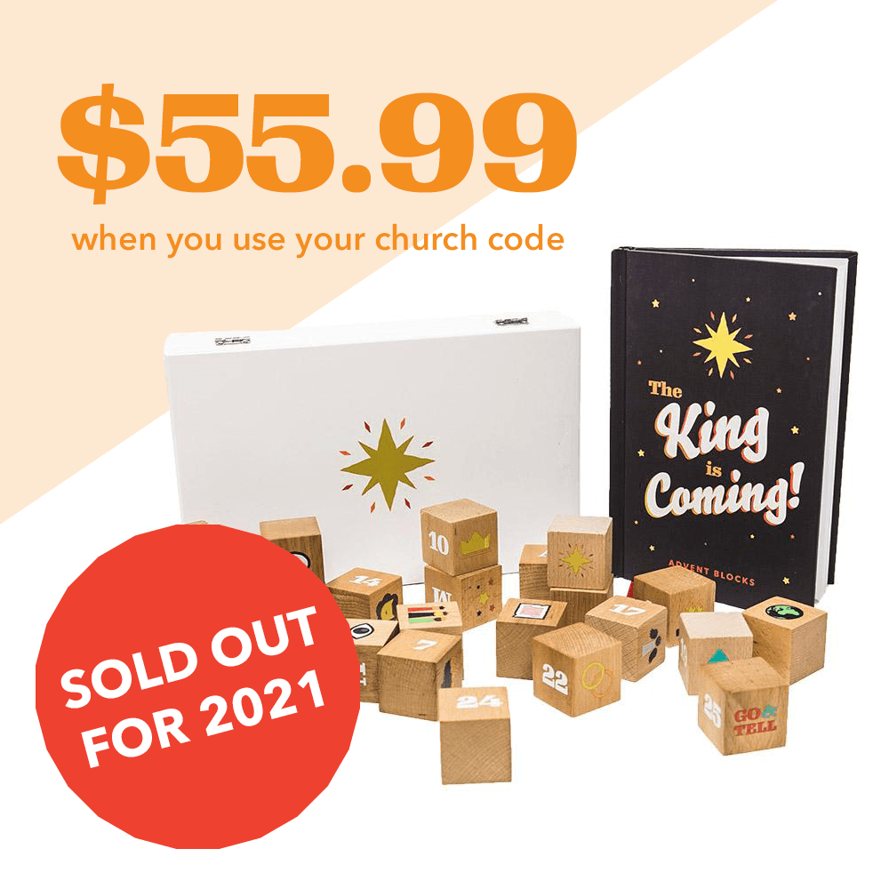 Advent Blocks Legacy Set: Church Program (OUT OF STOCK)