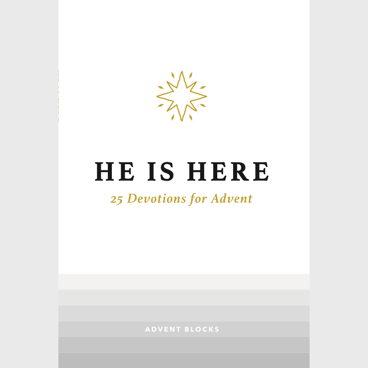 He Is Here: Adult Devotional Guide (Backorder)