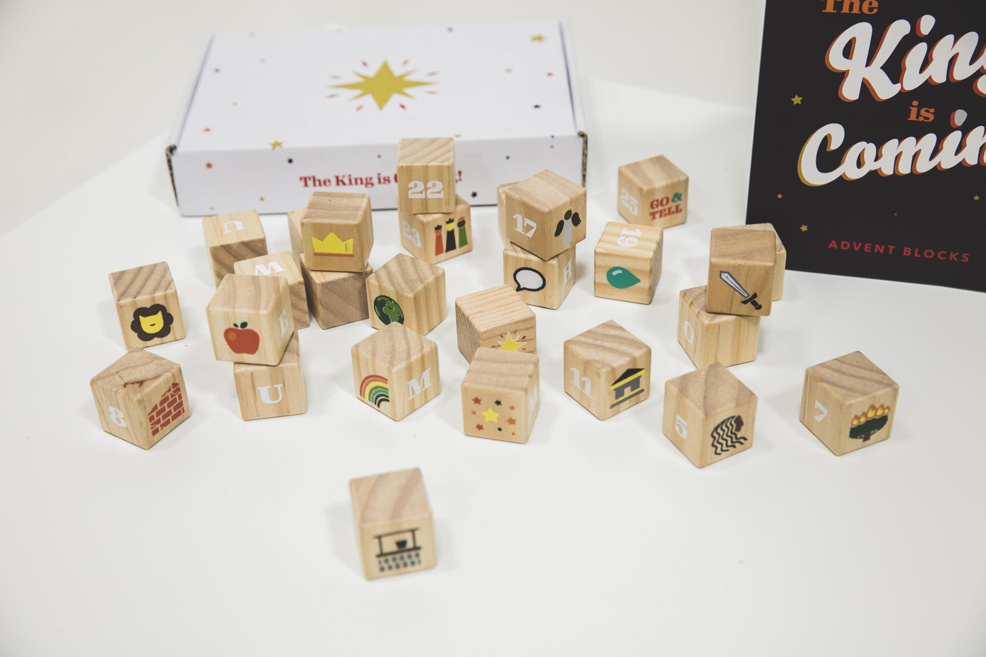 Advent Blocks - 1 inch set: Bulk Order - GoodKind